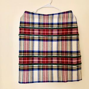 Plaid Mini Skirt